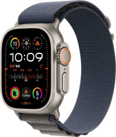 Apple Watch Ultra 2 (2024) GPS + Cellular, 49 мм, корпус из титана, ремешок Alpine (M) цвета Blue (синий)