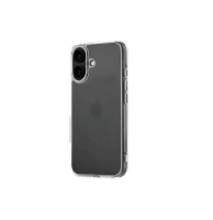 Силиконовая накладка Partner совместимая с iPhone 16 прозрачная