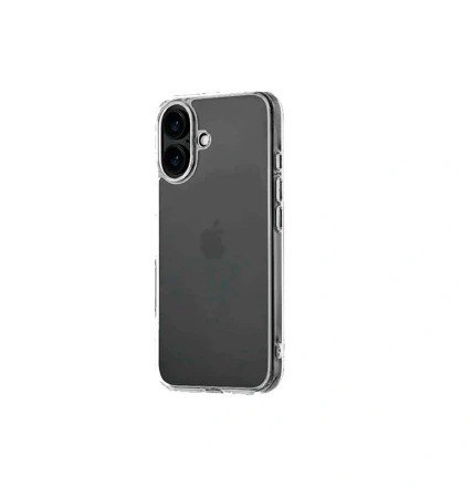 Силиконовая накладка Partner совместимая с iPhone 16 прозрачная