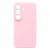 Накладка Silicone Case совместимая с Samsung S 26 Plus (SC) нежно-розовая