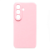 Накладка Silicone Case совместимая с Samsung S 26 Plus (SC) нежно-розовая