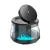 Беспроводное зарядное устройство Wiwu Flow Wi-W039 5 в 1 Wireless Charge 15W Black (черное) (Китай)