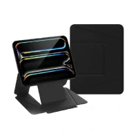 Чехол-книжка Keephone Kingstand совместимая с  iPad Air 13 (2024/2025) черная