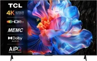 LED  75" Телевизор TCL 75P6K, 2025, LED, 4K Ultra HD, черный (EAC)