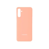 Накладка Silicone Case совместимая с Samsung Galaxy S25/S24 (SC) нюдовая