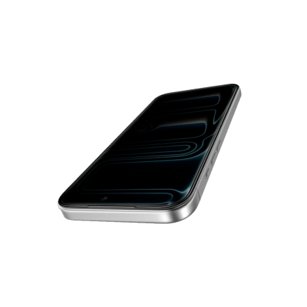 Конфидециальное защитное стекло c апликатором Keephone совместимое с iPhone 16 Prо/17 Pro