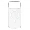 Пластиковая накладка VERRATON с MagSafe совместимая с iphone 17 Pro Max прозрачная