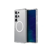 Пластиковая накладка Clear Case с MagSafe совместимая с Samsung Galaxy S25 Ultra прозрачная LB