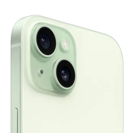 Смартфон  Apple iPhone 15 256Gb Dual green (зеленый) обмененный, без коробки (новый, не активированный, без RuStore) гарантия 1 год