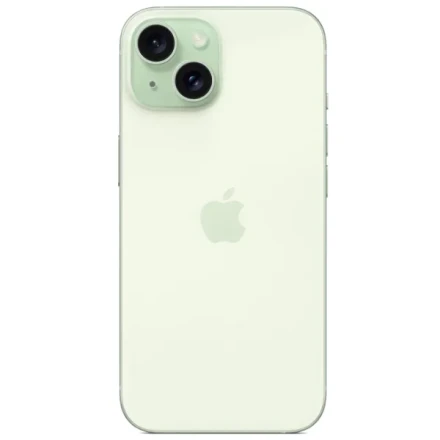 Смартфон  Apple iPhone 15 256Gb Dual green (зеленый) обмененный, без коробки (новый, не активированный, без RuStore) гарантия 1 год