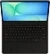 Чехол-клавиатура Book Cover Keyboard с Touchpad для Samsung Galaxy Tab S10 FE Plus (русская гравировка) черная
