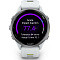 Умные часы  Умные часы Garmin Forerunner 970 (010-02969-61) белые, титановый безель, с бело-зеленым ремешком