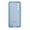 Накладка Silicone Case совместимая с Samsung S24 FE голбуая (SC)