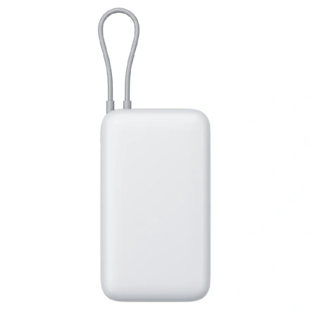 Внешний аккумулятор Ксиаоми 20000 mAh 22,5W (CCC) с кабелем Type-C White (белый)