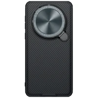 Противоударная пластиковая накладка с защитой камеры Nillkin Camshield Prop Magnetic для Huawei Mate 60 Pro/60 Pro Plus черная