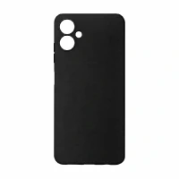 Силиконовая накладка совместимая с Samsung A06 черная