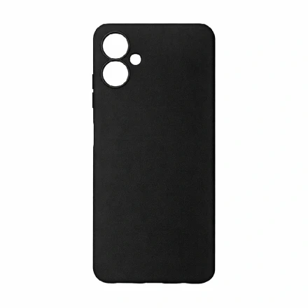 Силиконовая накладка совместимая с Samsung A06 черная