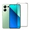 Защитное стекло Cabal Premium совместимое с Рэдми Нот 14 (5G)/Нот 13 полноэкранное черное