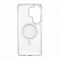 Пластиковая накладка Clear Case с MagSafe совместимая с Samsung S26 Ultra прозрачная LB