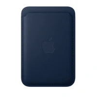 Кардхолдер для iPhone FineWoven Wallet MagSafe Blue (синий) (CE)