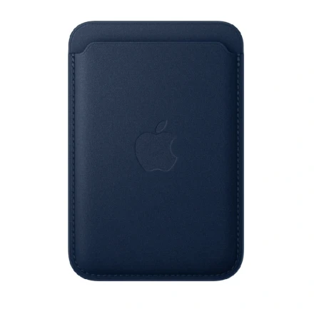 Кардхолдер для iPhone FineWoven Wallet MagSafe Blue (синий) (CE)