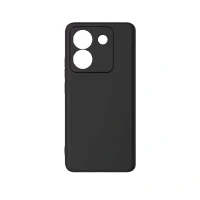 Силиконовая накладка совместимая с ПОКО М7 Pro черная