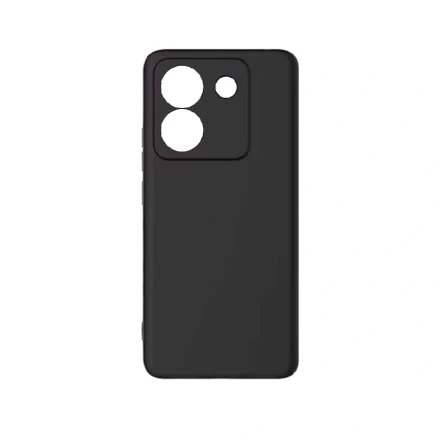 Силиконовая накладка совместимая с ПОКО М7 Pro черная