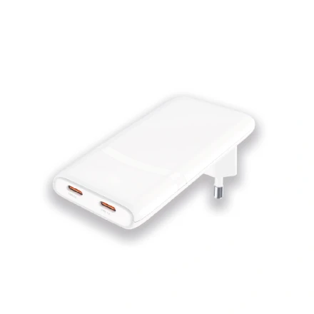 Сетевое зарядное устройство Cabal Premium для Apple СP-TCH-652-2 65W GaN+PD (2*USB-C) series белый