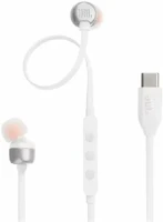Внутриканальные  Наушники JBL Tune 310С USB Type-C белые