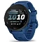 Умные часы Garmin Forerunner 70 43mm Amoled синие с синим силиконовым ремешком (010-04307-15)