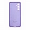 Накладка Silicone Case совместимая с Samsung S24 FE лавандовая (SC)