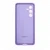 Накладка Silicone Case совместимая с Samsung S24 FE лавандовая (SC)