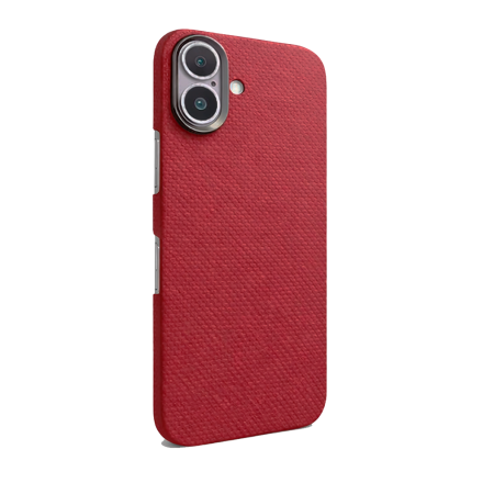 Кевларовая накладка Cabal Kevlar Case Ultra-Slim Rose совместимый с iPhone 17 красный