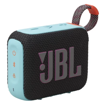 Портативная акустика JBL GO 4 черно-голубая