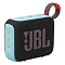 Портативная акустика JBL GO 4 черно-голубая
