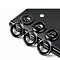 Защитное стекло на камеру для Samsung S25 Plus Gorilla Glass XC-34 черное