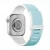 Ремешок UNIQ Revix IV совместимый с Apple Watch (42/41/40 mm) силикон с магнитными звеньями голубой/белый