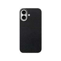 Кевларовая накладка Cabal Kevlar Case Ultra-Slim Small Weave совместимый с iPhone 17 черный