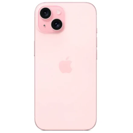 Смартфон  Apple iPhone 15 256Gb Dual pink (розовый) обмененный, без коробки (новый, не активированный, без RuStore) гарантия 1 год