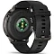 Умные часы Garmin Venu 4 45 мм грифельный с силиконовым ремешком цвета черный (010-03014-40)