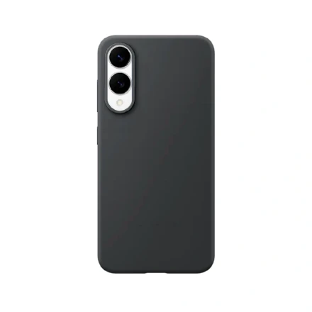 Силиконовая накладка Partner совместимая с Samsung S 25 Edge черная