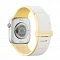 Ремешок UNIQ Revix IV совместимый с Apple Watch (42/41/40 mm) силикон с магнитными звеньями желтый/бежевый