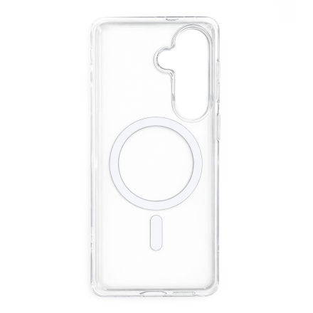 Противоударная накладка Monarch с MagSafe совместимая с Samsung Galaxy S26 прозрачная