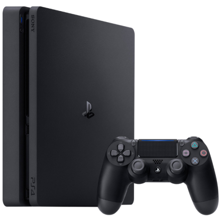 Стационарная  Игровая приставка Sony PlayStation 4 Slim R3 1Tb black