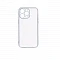 Силиконовая накладка Partner совместимая с iPhone 16 Pro прозрачная