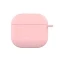 Силиконовый чехол Protective Case совместимый с AirPods 4 розовый