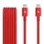 Кабель Btats Type-C/Type-C 60W 1.5м Rapid Red