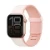 Ремешок UNIQ Revix IV совместимый с Apple Watch (42/41/40 mm) силикон с магнитными звеньями розовый/слоновая кость
