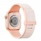 Ремешок UNIQ Revix IV совместимый с Apple Watch (42/41/40 mm) силикон с магнитными звеньями розовый/слоновая кость