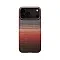 Пластиковая накладка Luxo Life+ с MagSafe совместимая с iphone 17 Pro Max под карбон Sunset (закат)